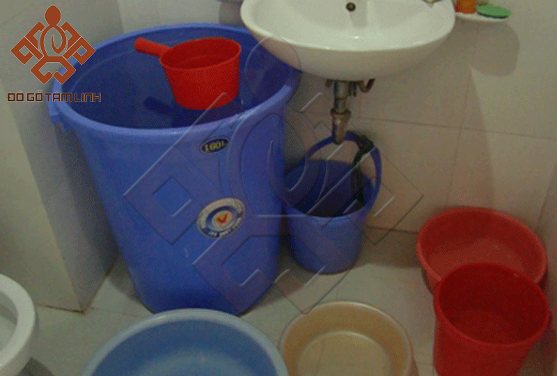 Dự trữ nhiều nước trong nhà