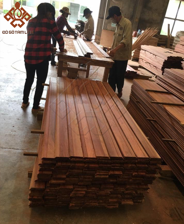 Hình ảnh về xưởng sản xuất sàn gỗ Đồ gỗ Tâm Linh