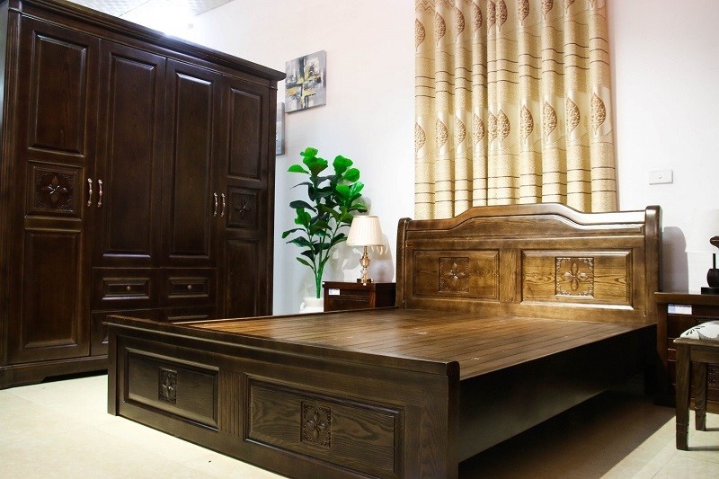 Lợi ích sử dụng đồ nội thất gỗ tự nhiên trong phòng ngủ